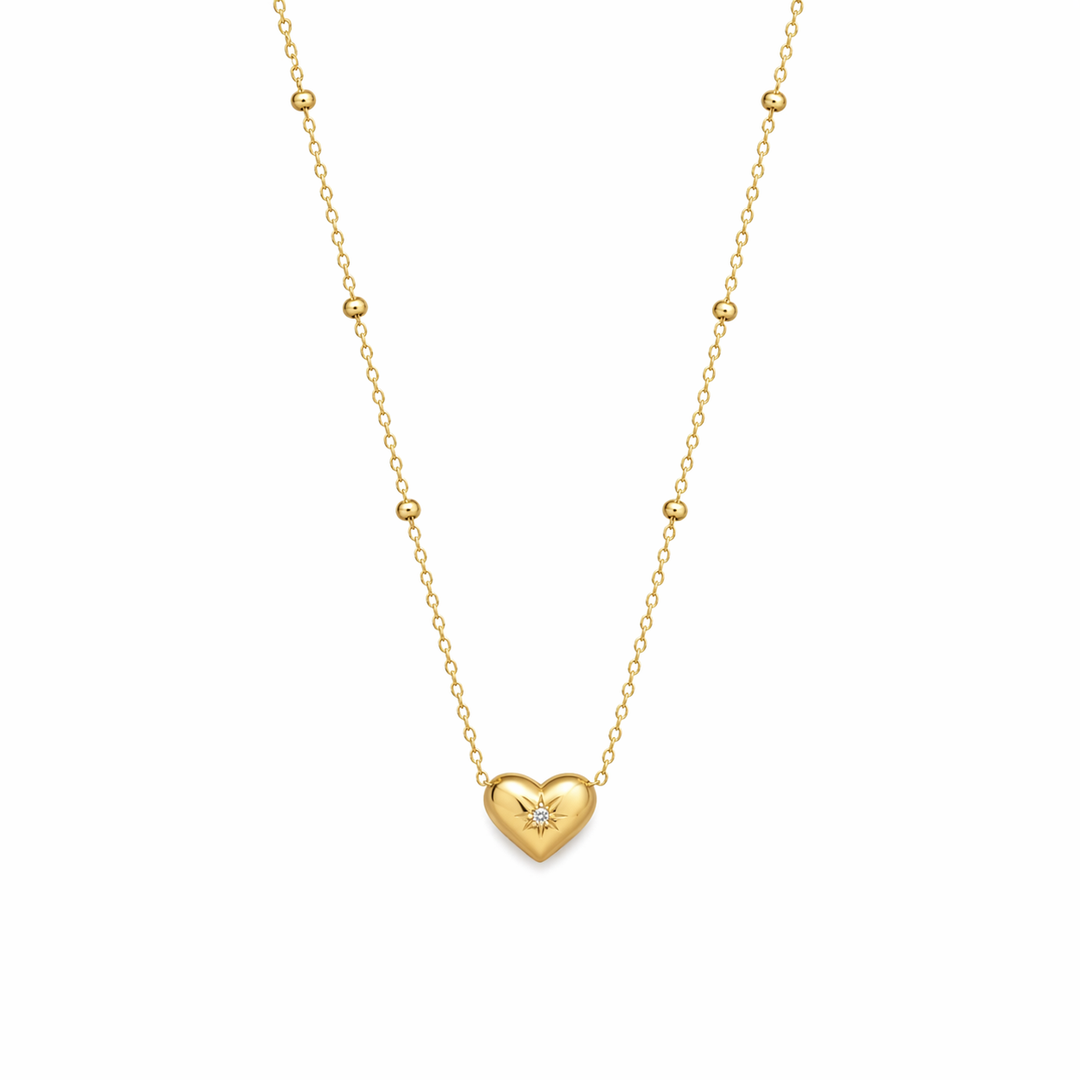 Starlit Heart Necklace
