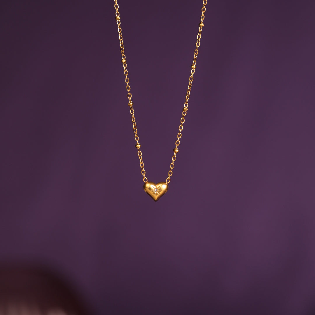 Starlit Heart Necklace