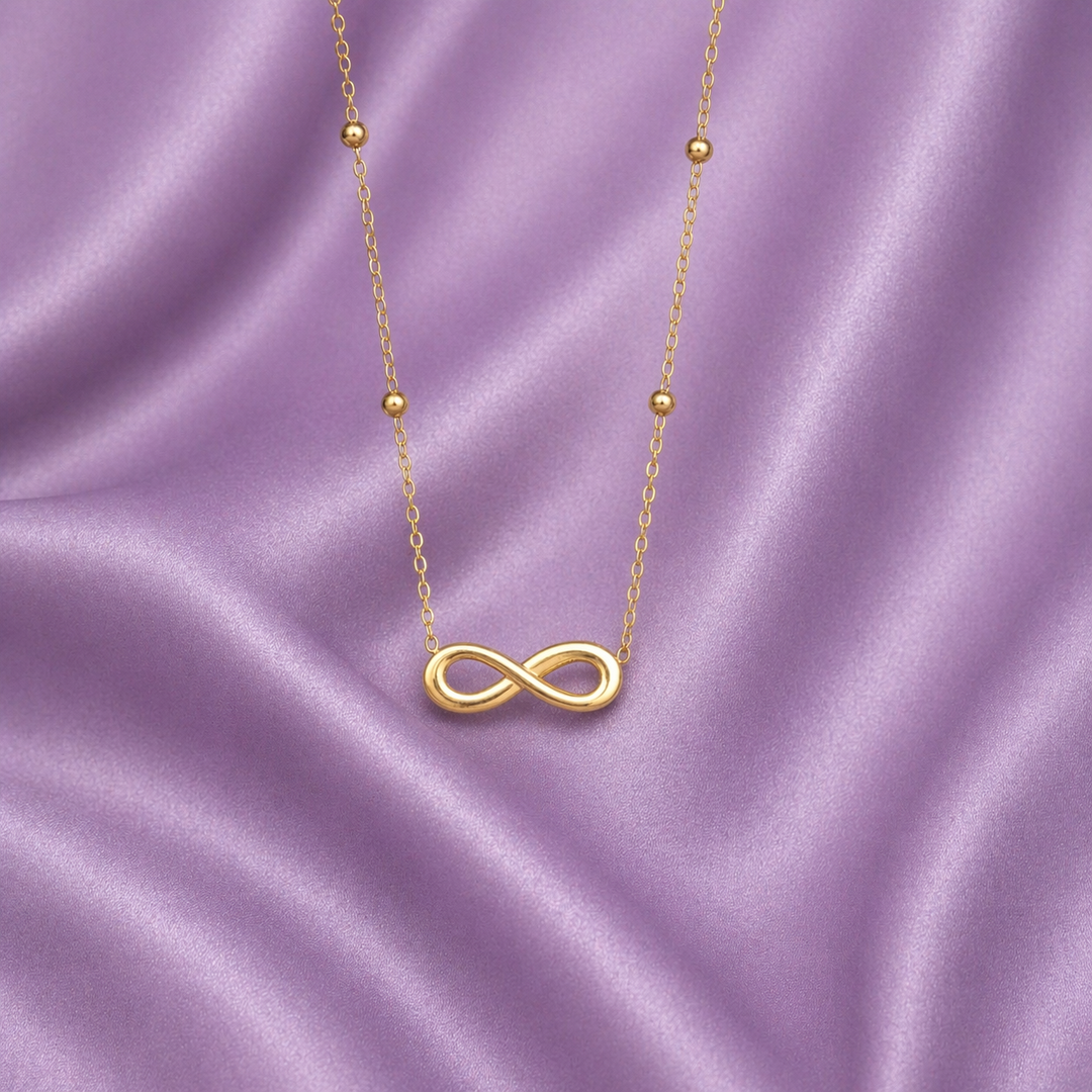 Endless Grace Bow Necklace