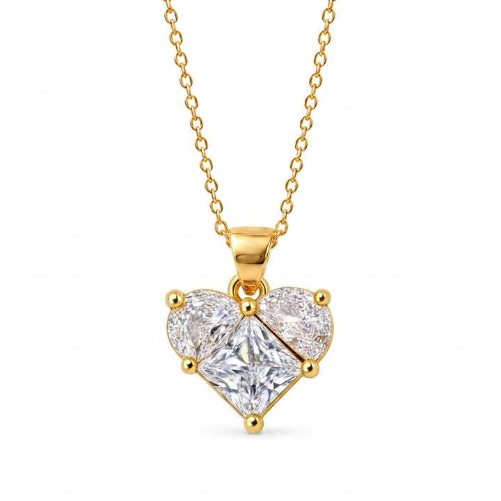 White Heart Radiance Necklace