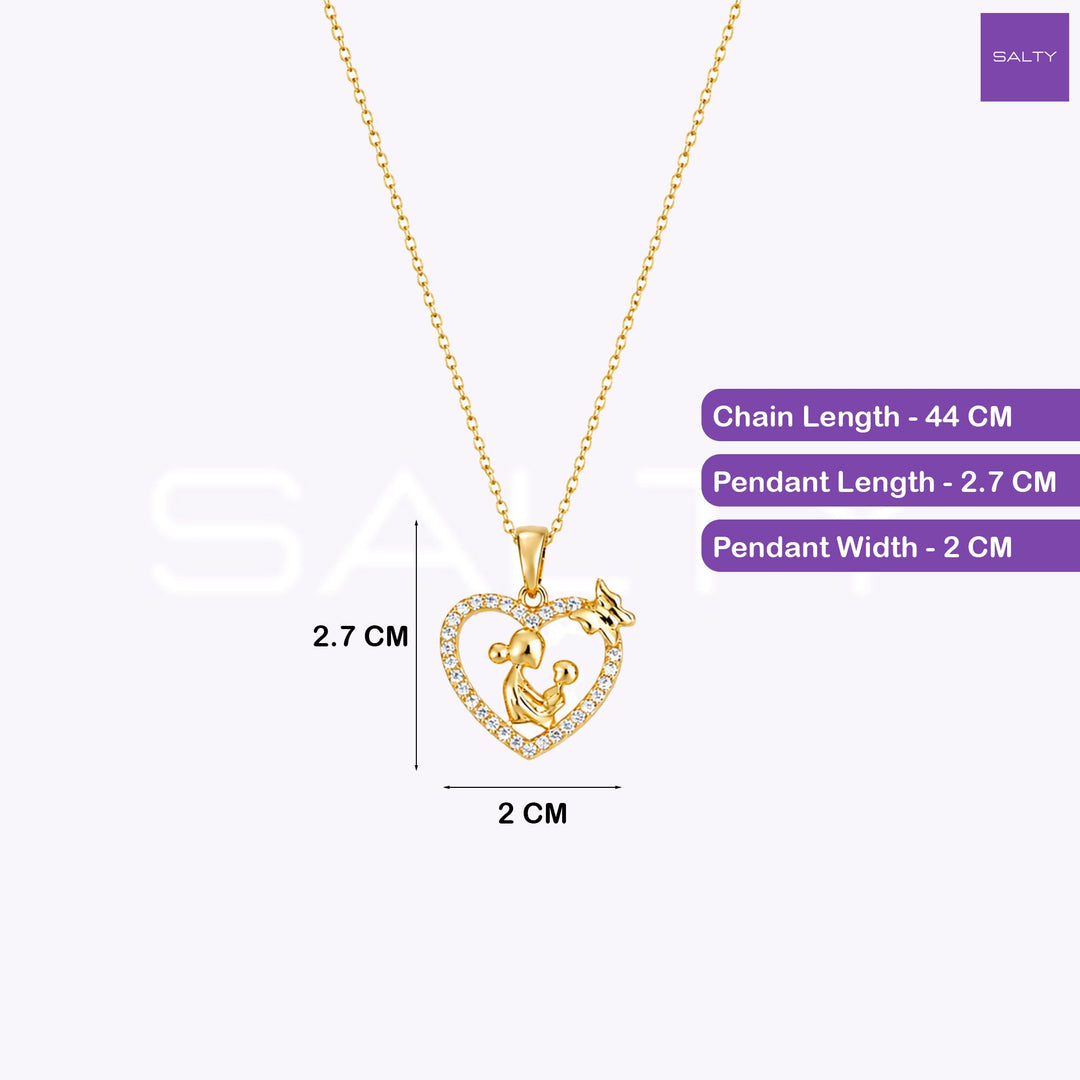 Mom’s Eternal Baby Bond Necklace | Salty