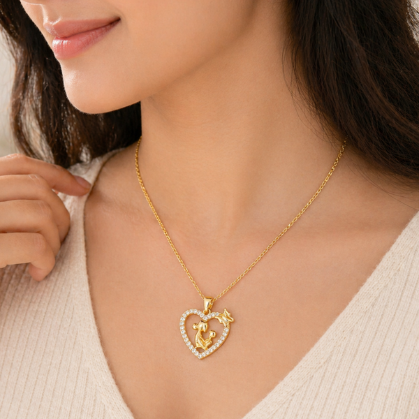 Mom’s Eternal Baby Bond Necklace