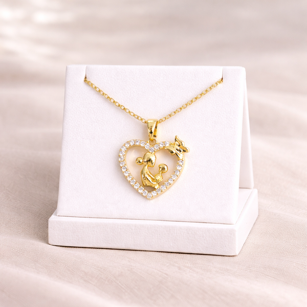 Mom’s Eternal Baby Bond Necklace