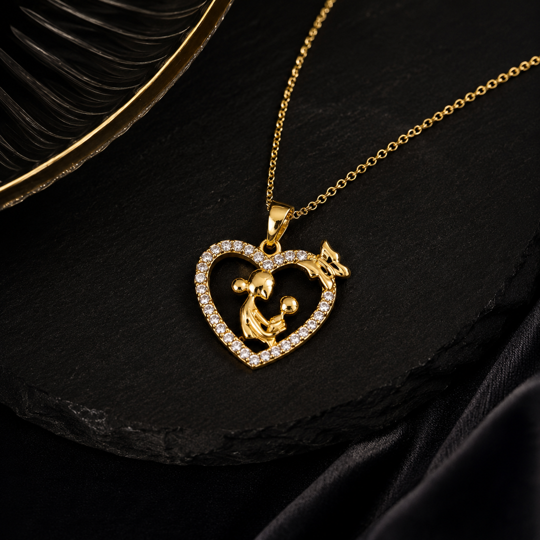 Mom’s Eternal Baby Bond Necklace