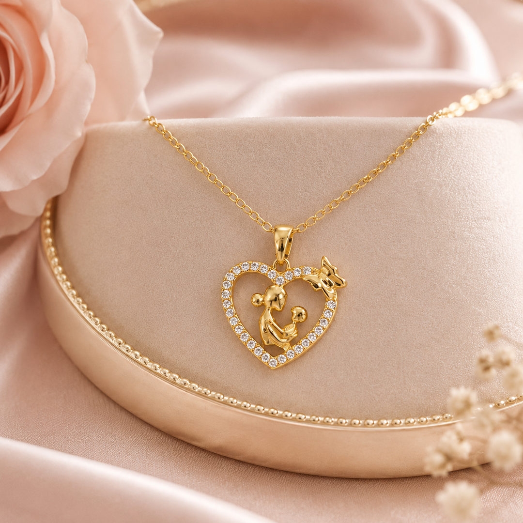 Mom’s Eternal Baby Bond Necklace