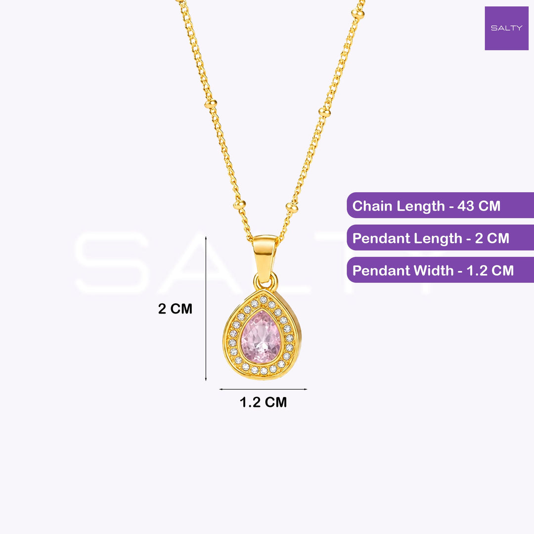 Roselle Drop Necklace | Salty