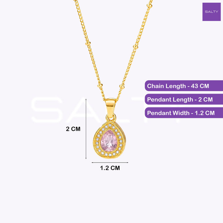 Roselle Drop Necklace | Salty