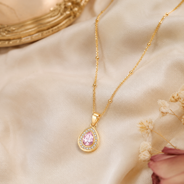 Roselle Drop Necklace