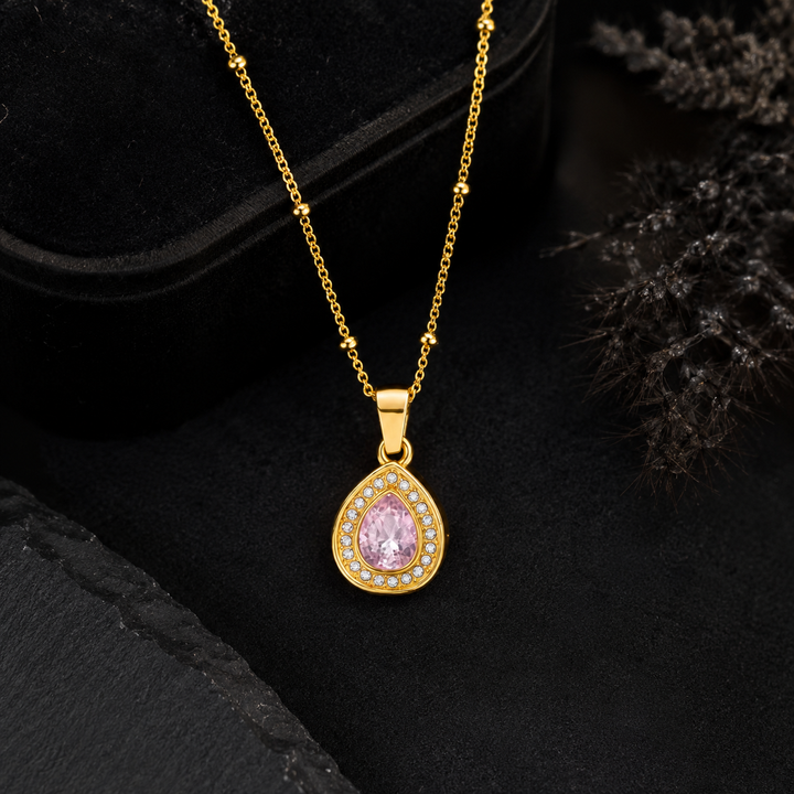 Roselle Drop Necklace
