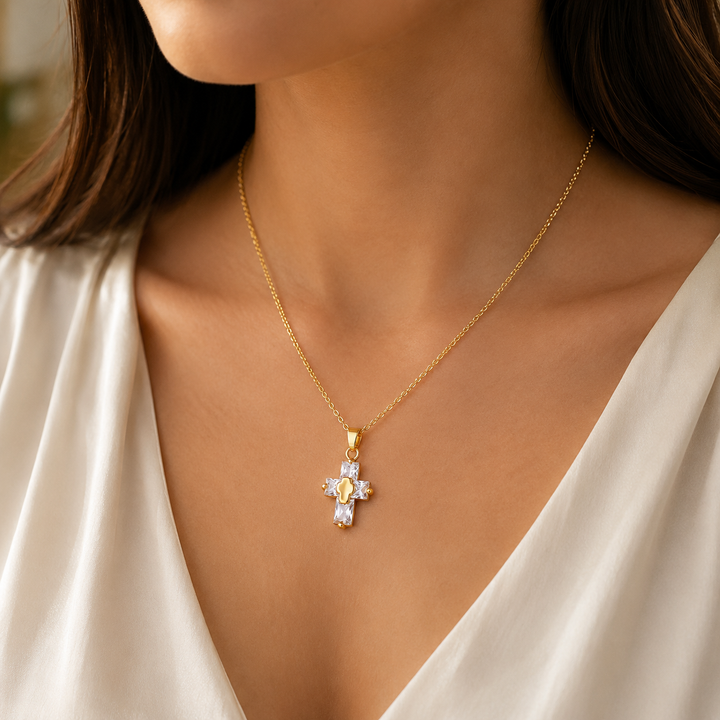 Bold Cross Necklace | Salty