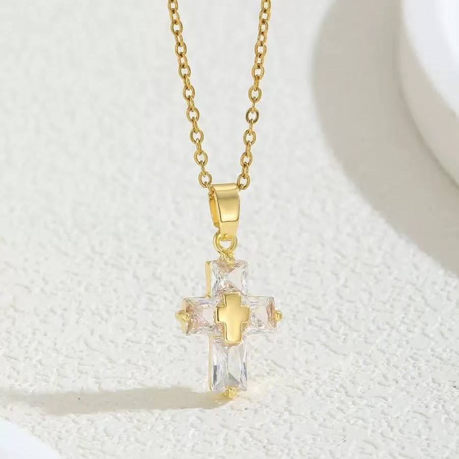 Bold Cross Necklace