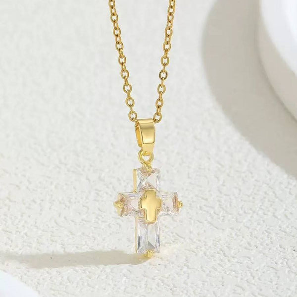 Bold Cross Necklace