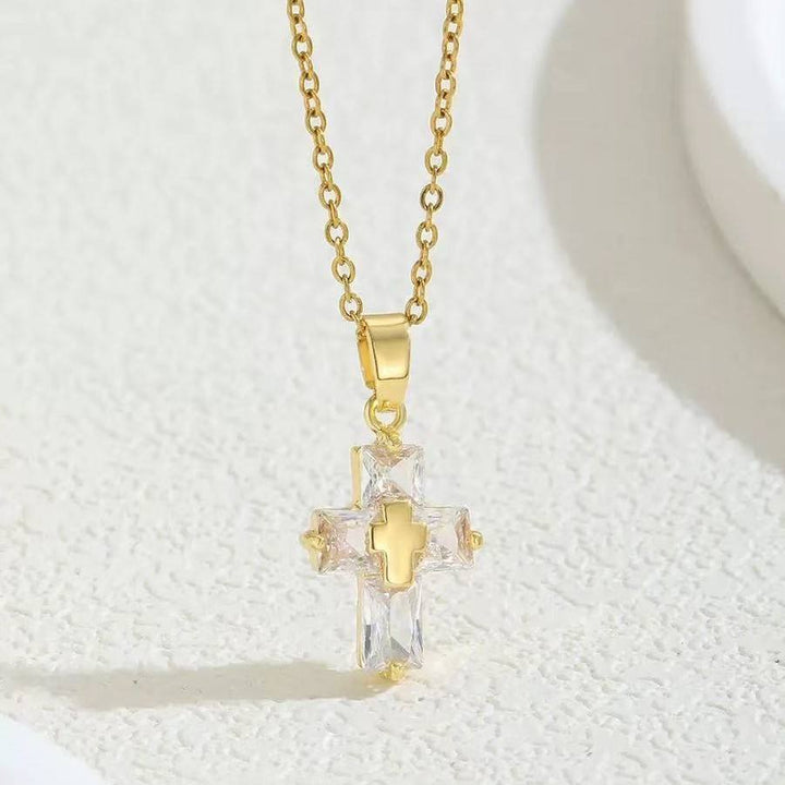 Bold Cross Necklace