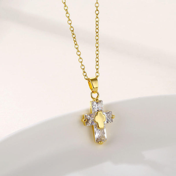 Bold Cross Necklace