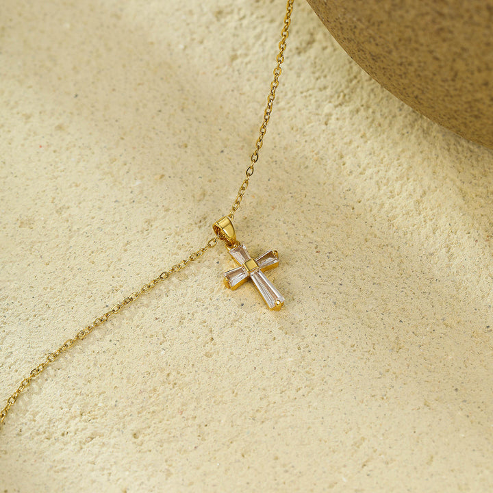 Luxe Cross Necklace | Salty