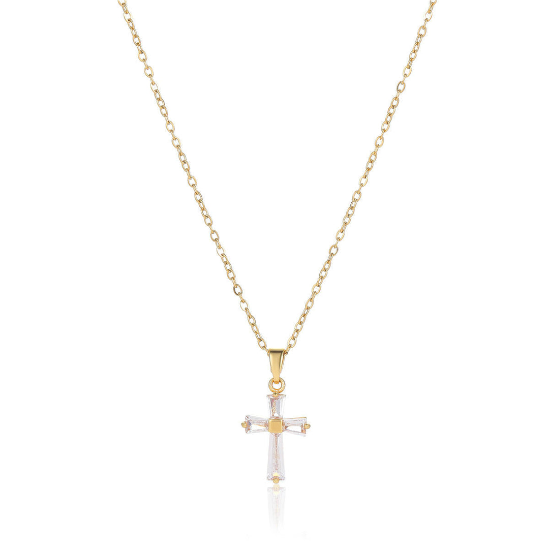 Luxe Cross Necklace | Salty