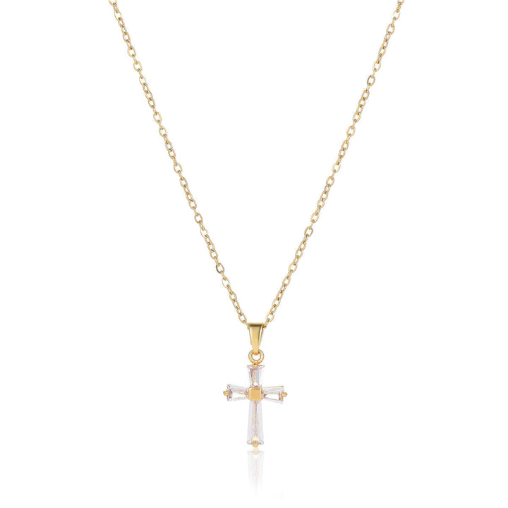 Luxe Cross Necklace | Salty
