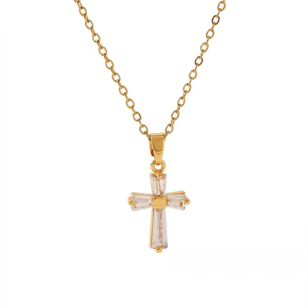 Luxe Cross Necklace | Salty