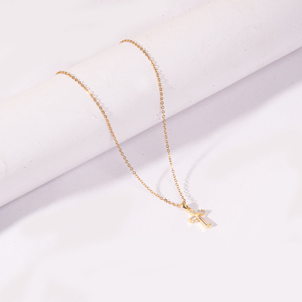 Luxe Cross Necklace | Salty