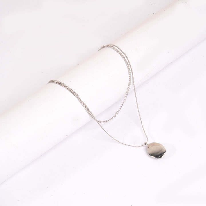 Silver Drop Necklace | Salty