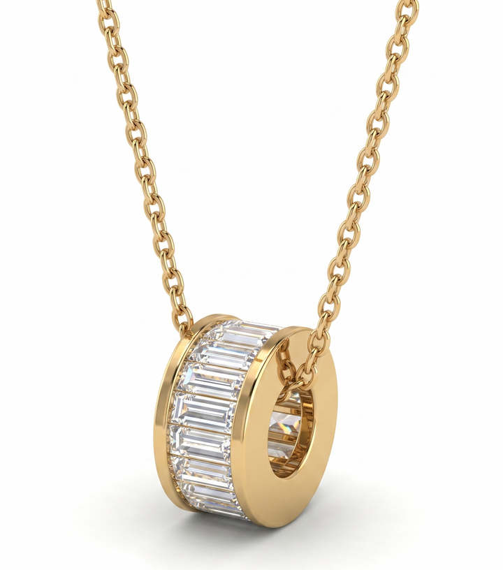 Golden Bloom Pearl Necklace