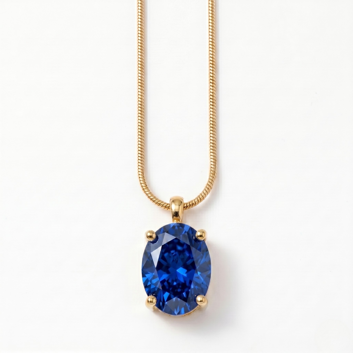 Navy Glow Necklace