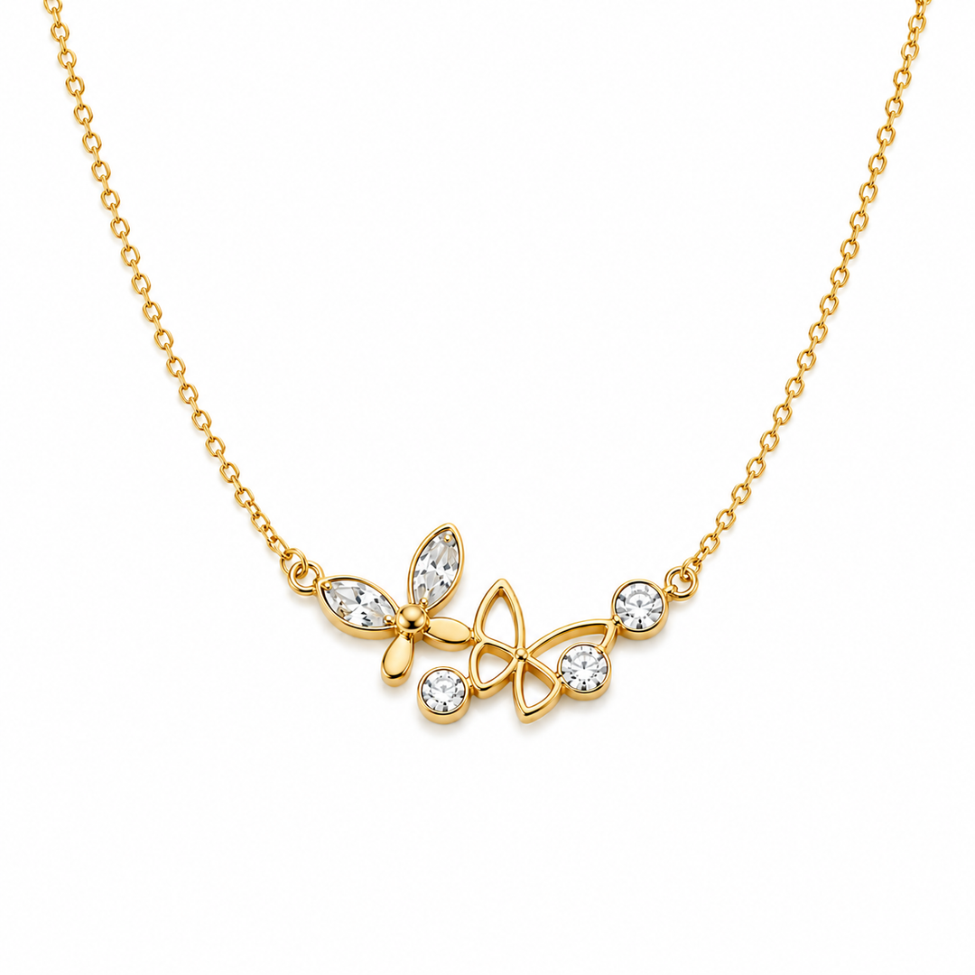 Golden Petal Grace Necklace | Salty