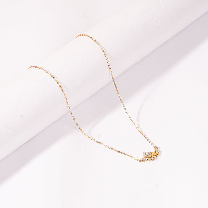 Golden Petal Grace Necklace | Salty