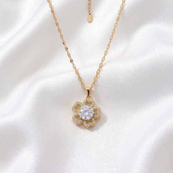 Fleurielle Crystal Necklace