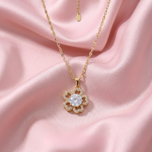 Fleurielle Crystal Necklace
