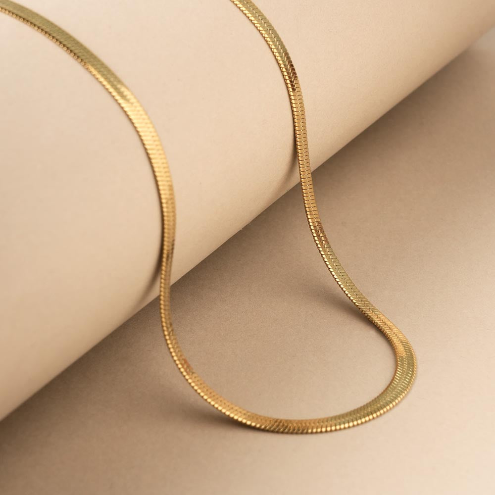 Gilded Flow Chain Necklace