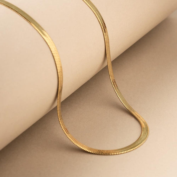 Gilded Flow Chain Necklace