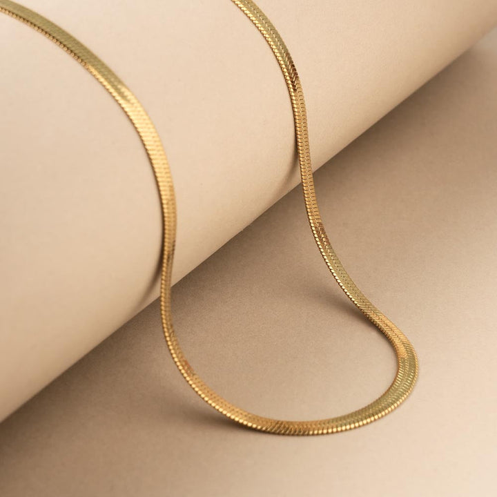Gilded Flow Chain Necklace