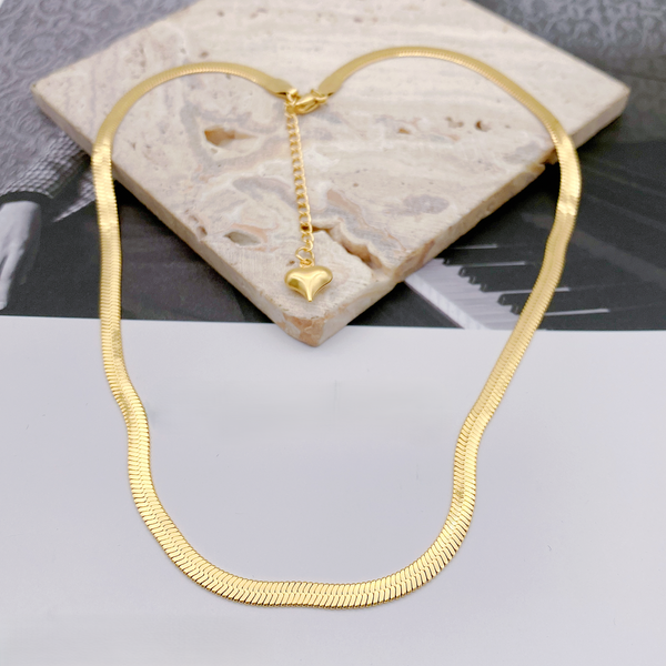 Gilded Flow Chain Necklace