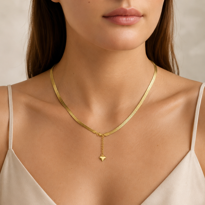 Gilded Flow Chain Necklace