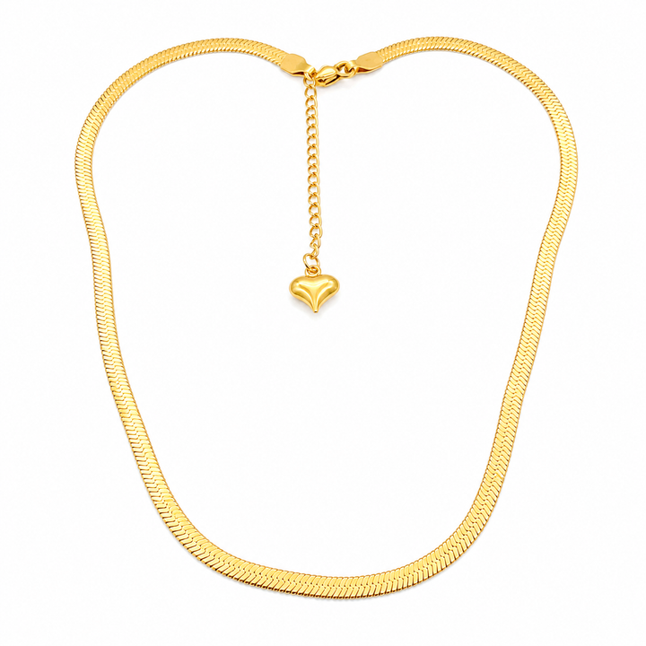 Gilded Flow Chain Necklace