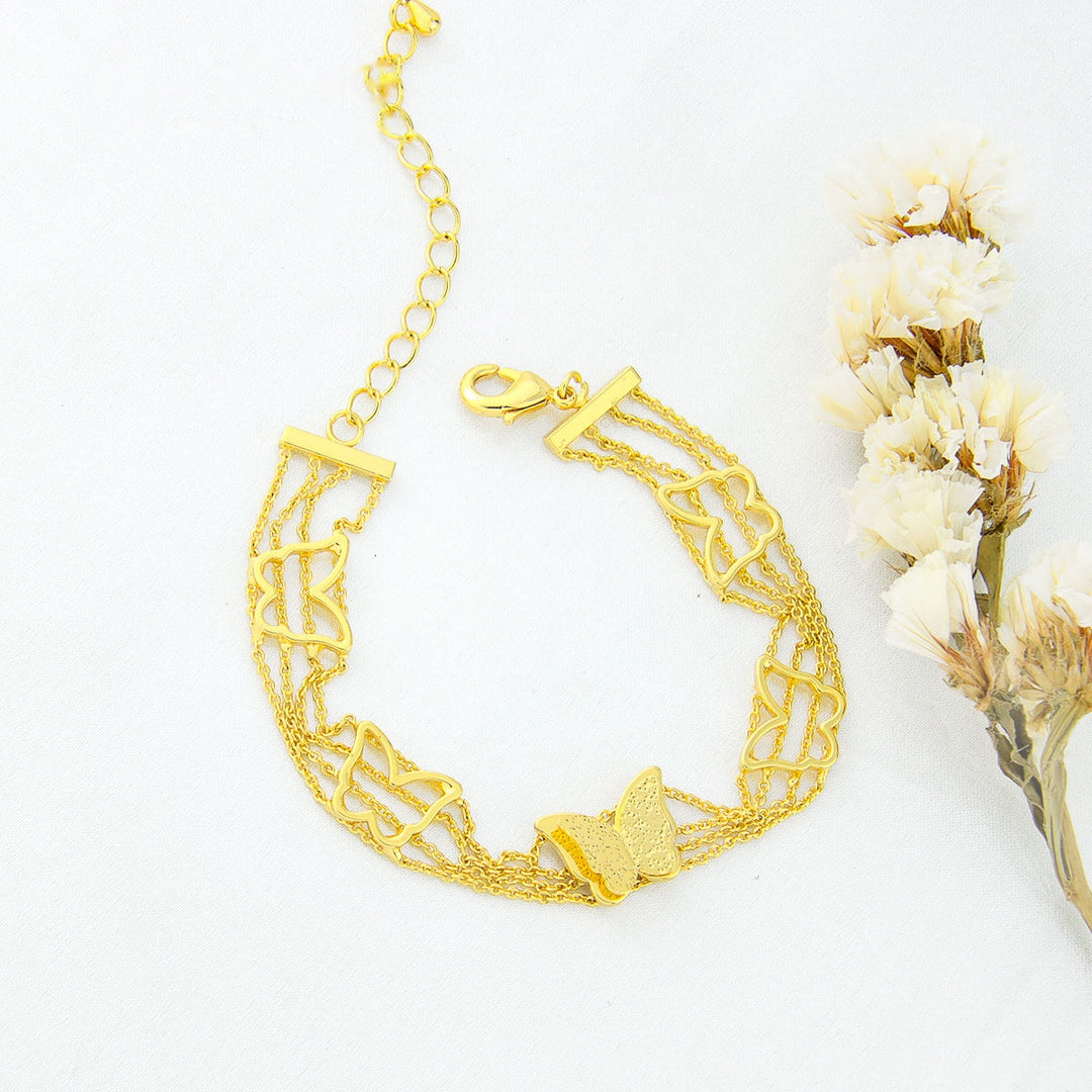 Butterfly Blitz Chain Necklace