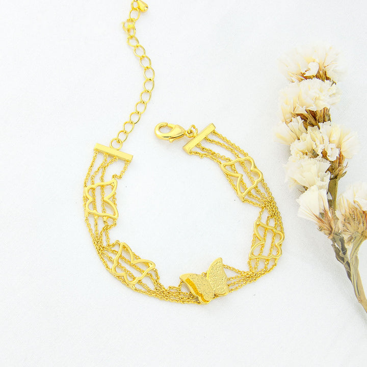 Butterfly Blitz Chain Necklace