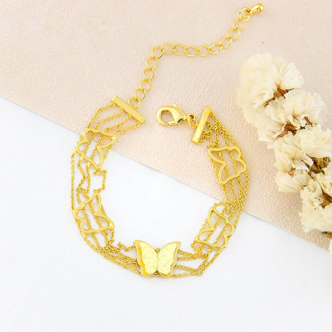 Butterfly Blitz Chain Necklace
