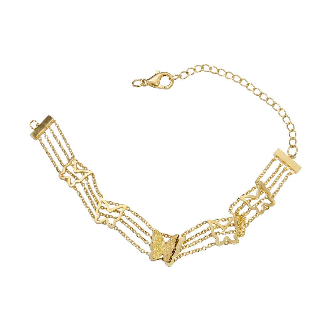 Butterfly Blitz Chain Necklace