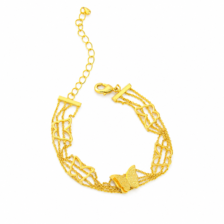 Butterfly Blitz Chain Necklace