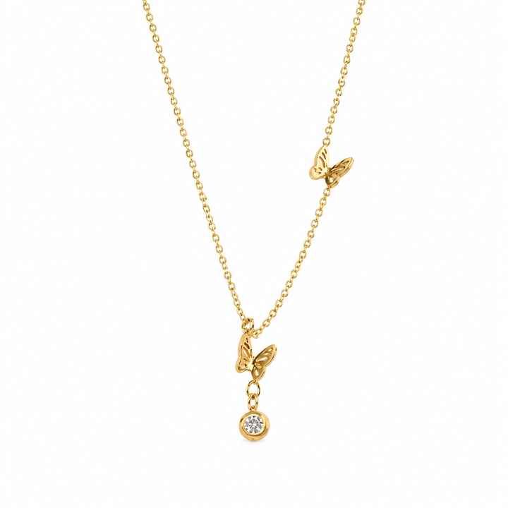 Butterfly Fizz Drop Necklace