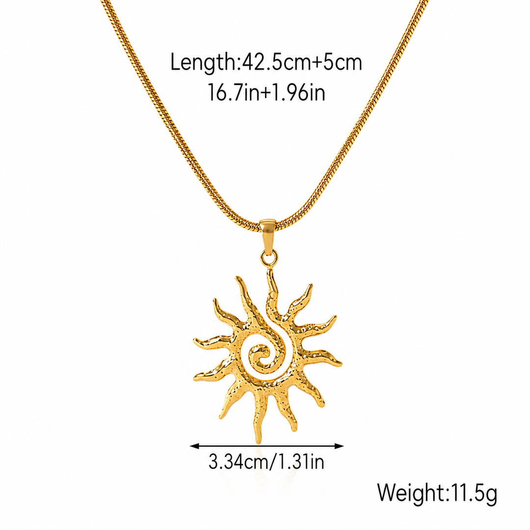 Sunzilla Swirl Necklace