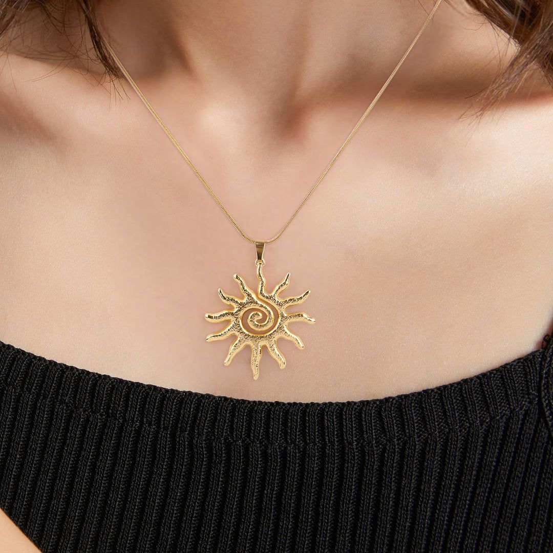 Sunzilla Swirl Necklace
