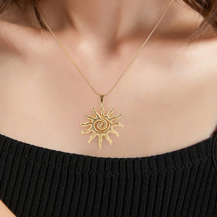 Sunzilla Swirl Necklace