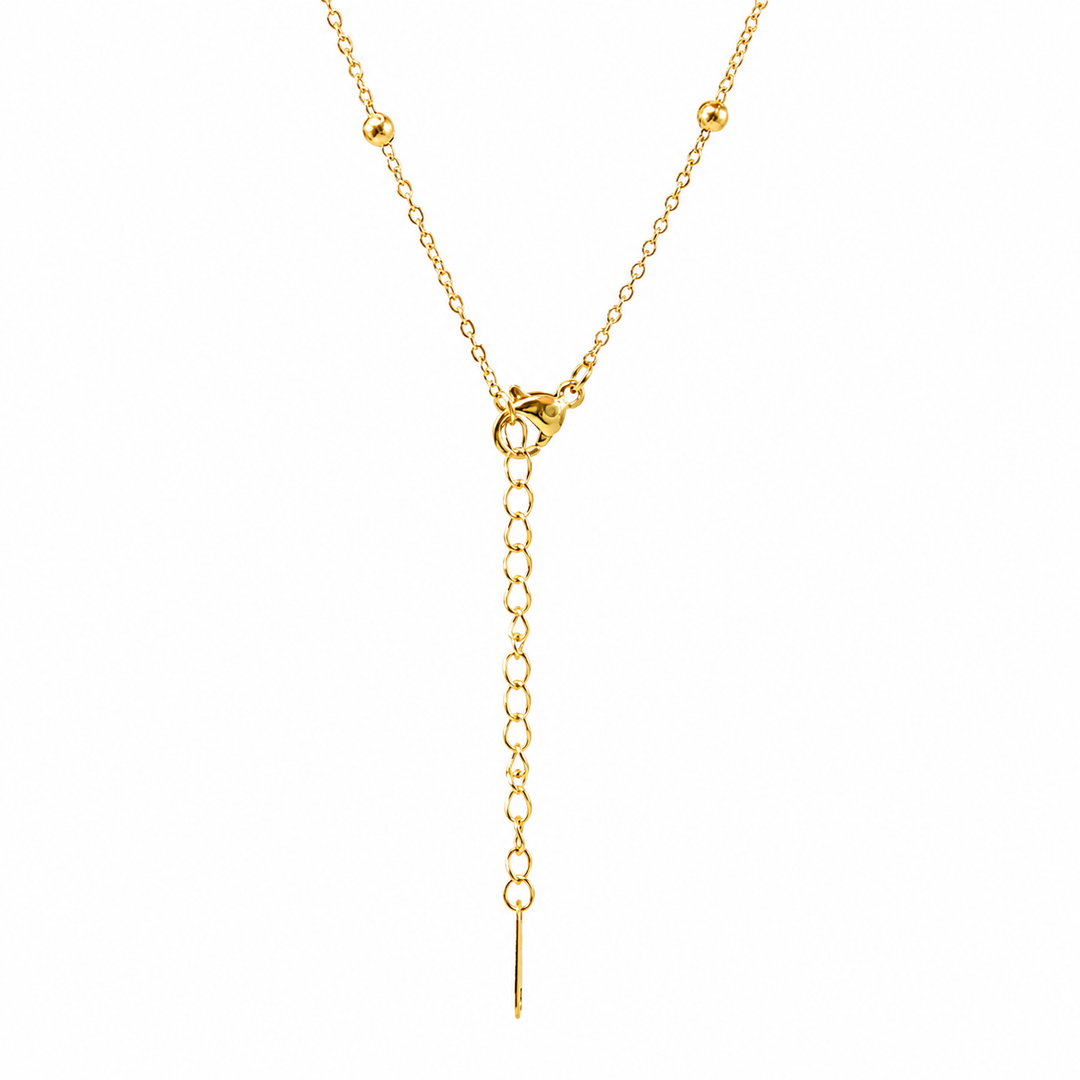 Disco Dot Charm Necklace