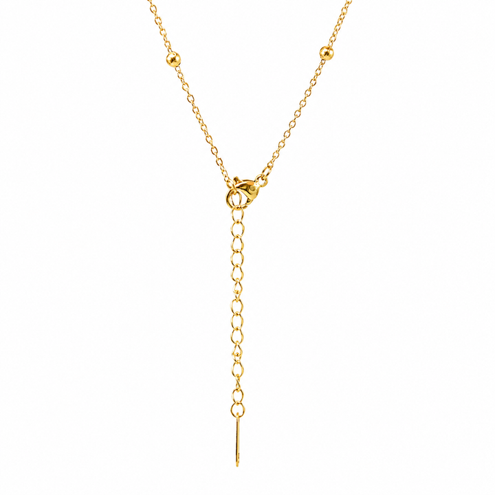 Disco Dot Charm Necklace
