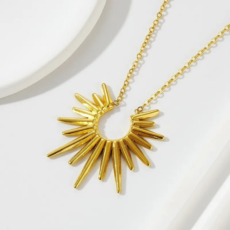 Solar Riot Pendant Necklace