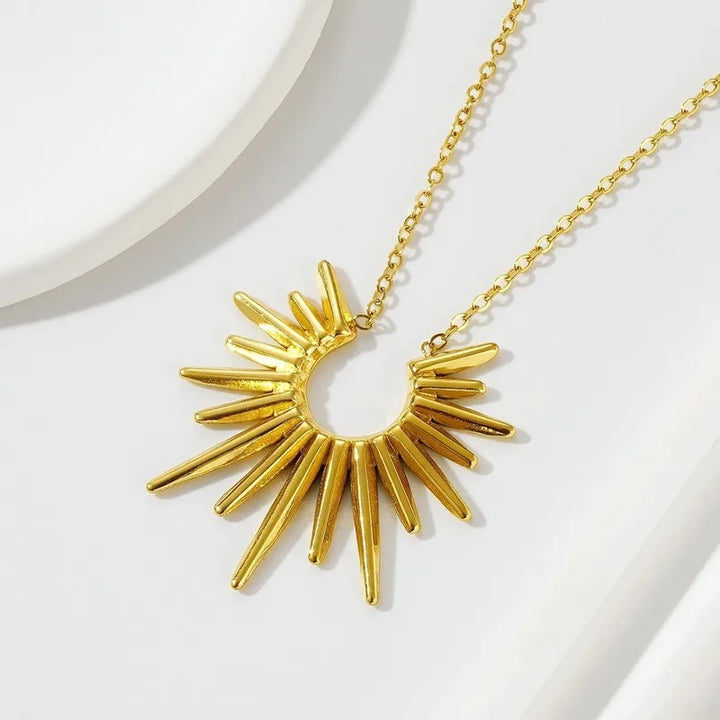Solar Riot Pendant Necklace