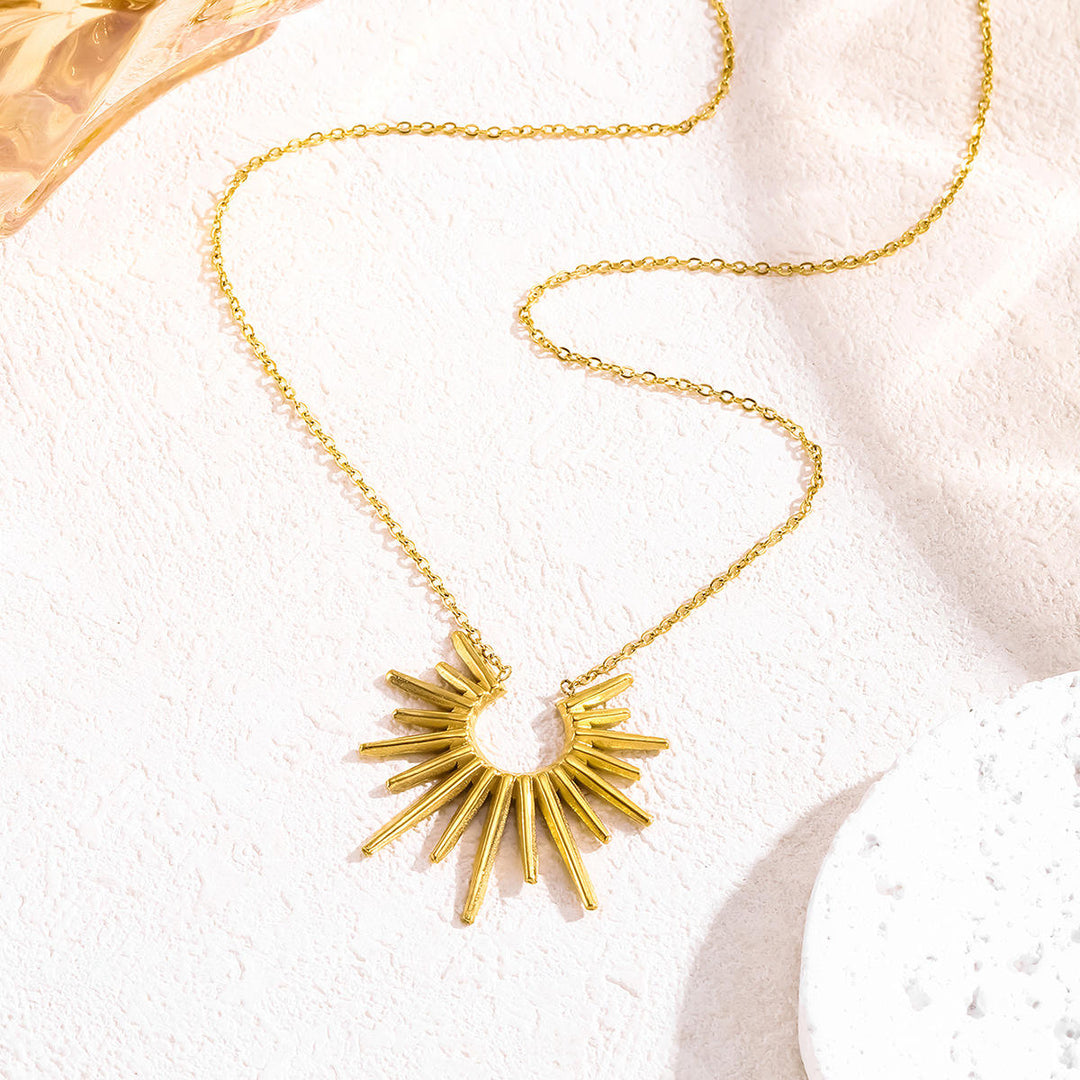 Solar Riot Pendant Necklace